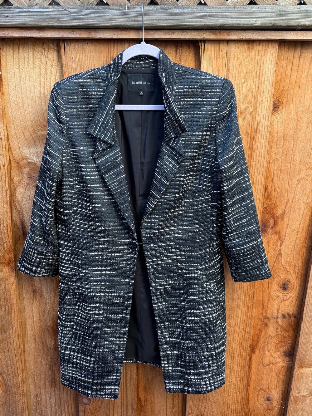 Lafayette 148 blazer coat size 12